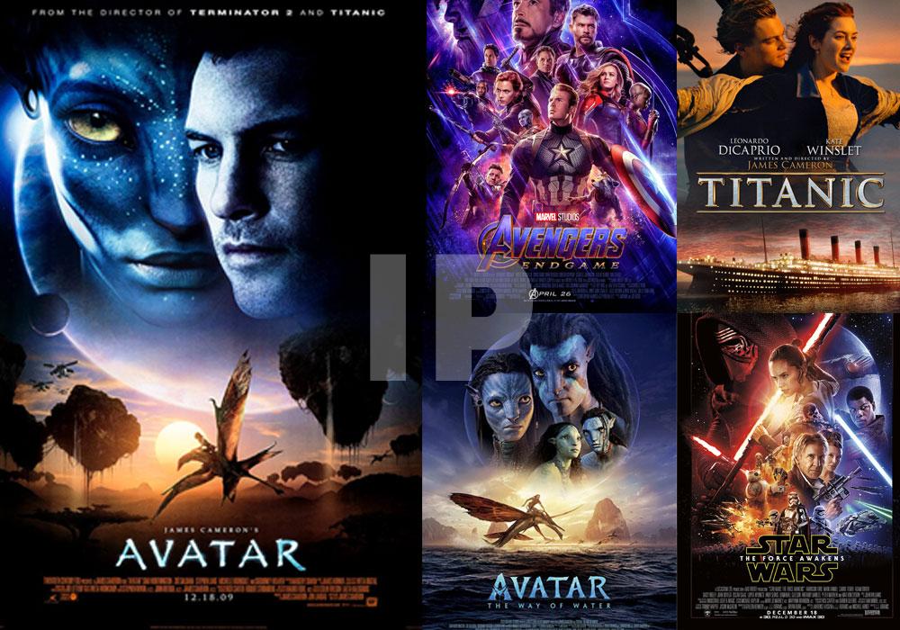 Top 10 Highest Grossing Hollywood Movies of All Time