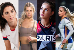 Top 10 most beautiful Female footballers in the world